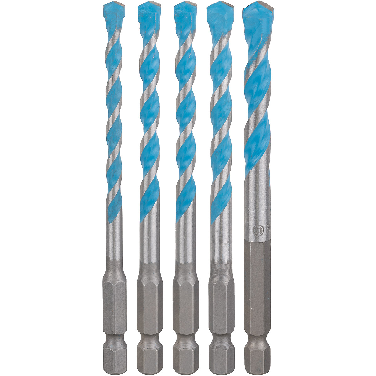 Bosch Mehrzweckbohrer-Set HEX-9 Multi Construction, 5-teilig, 4 - 8 mm