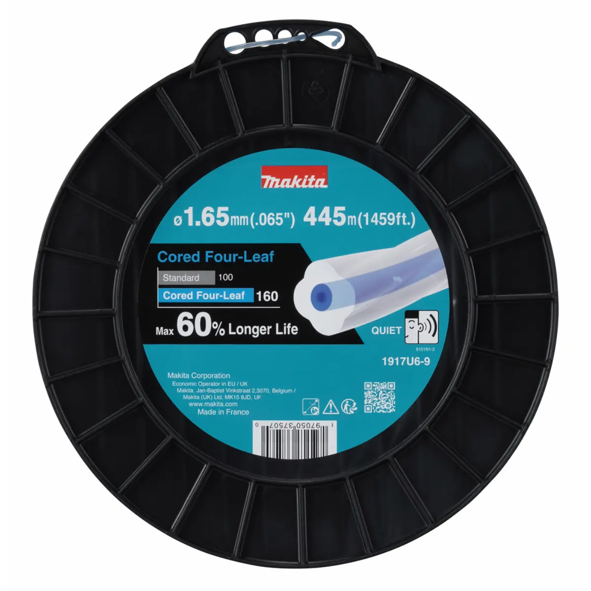 Makita Mähfaden Cored Four-Leaf 1,65mm x 445m  - 1917U6-9