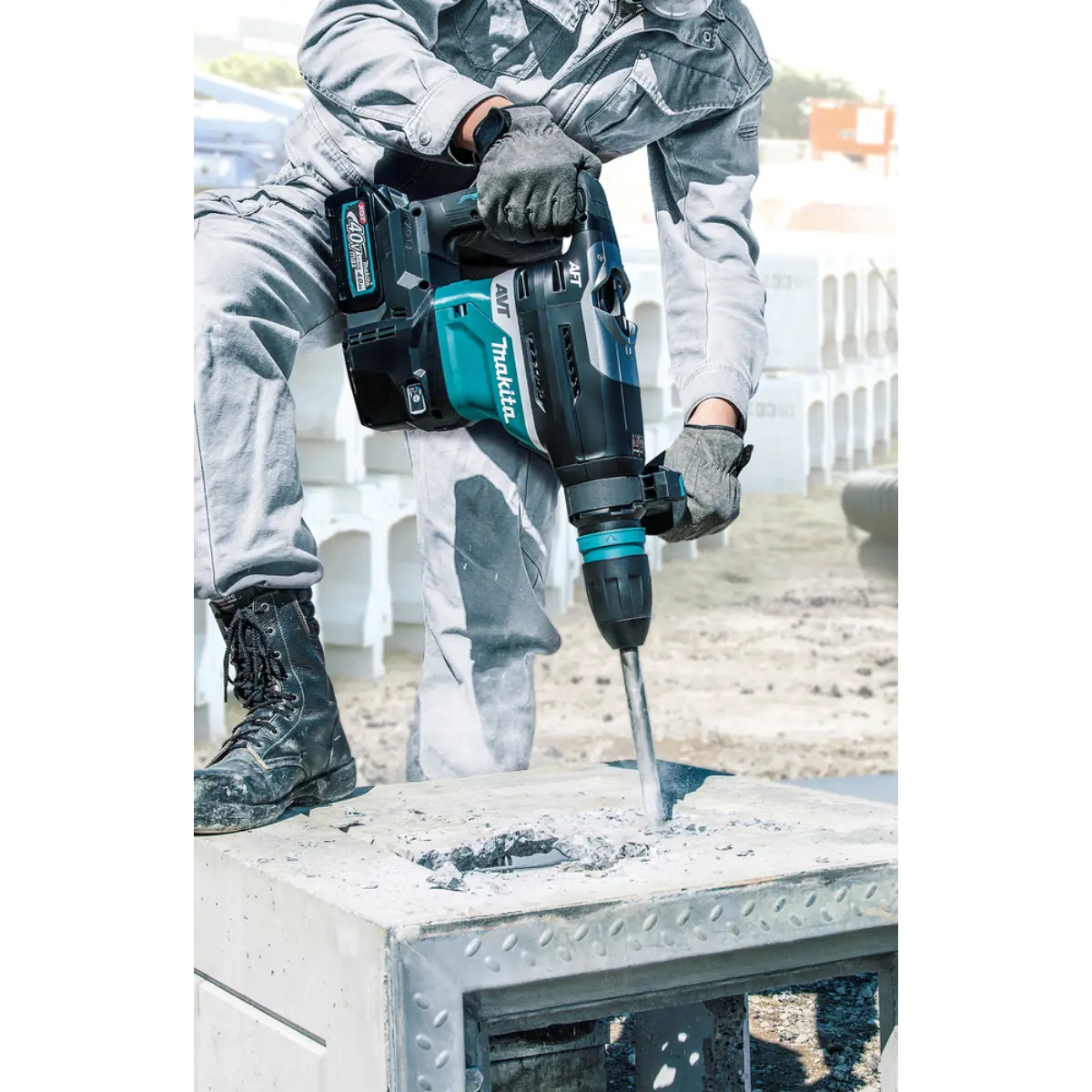 Makita Akku-Kombihammer - HR005GU201