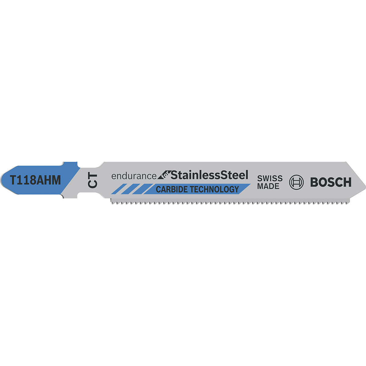 Bosch Stichsägeblatt T 118 AHM Endurance for Stainless Steel, 3er-Pack
