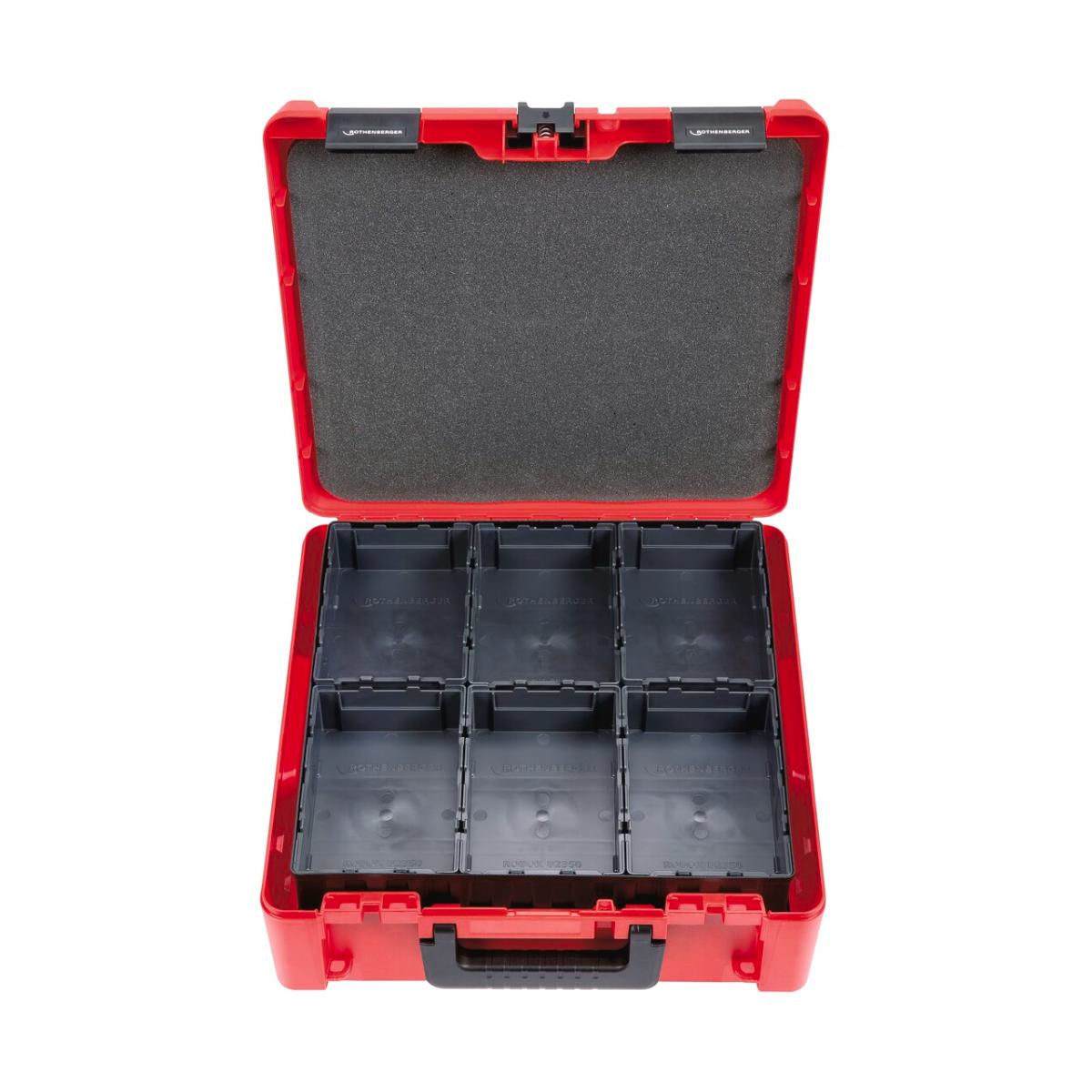 1500002591ro Rothenberger Werkzeugkoffer ROCASE 4414 mit Einlage Handwerkzeug Set