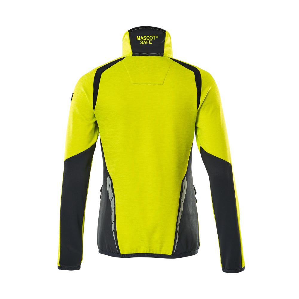 MASCOT Damen Fleecepullover mit kurzem Reißverschluss ACCELERATE SAFE