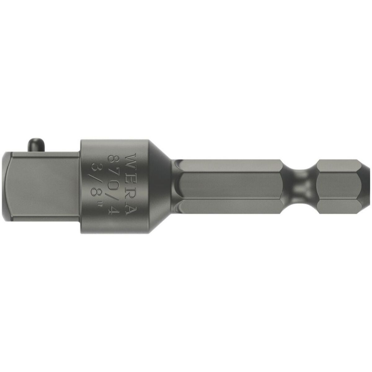 Wera 870/4 Werkzeugschäfte (Verbindungsteile) + Stift, für maschinenbetätigte Steckschlüsseleinsätze