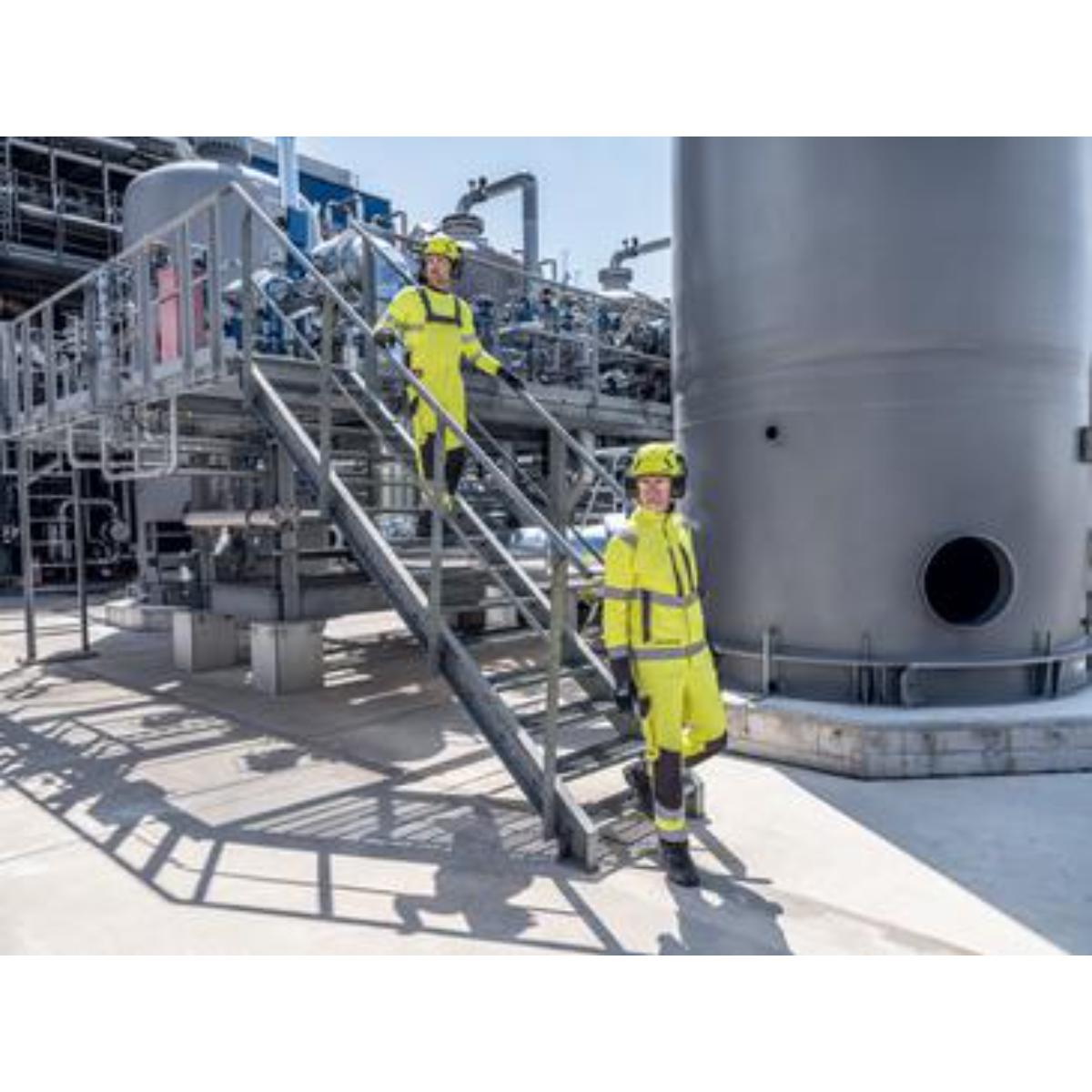 uvex pheos nxt Bügelbrille innen beschlagfrei, außen extrem kratzfest & chemikalienbeständig anthrazit/blau