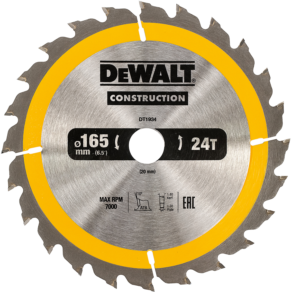 DEWALT XR EXTREME Kreissägeblatt Handkreissäge Universeller Einsatz