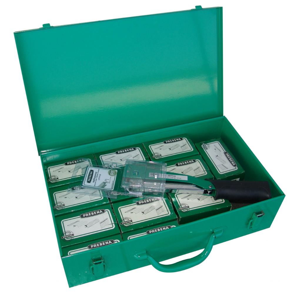 PREBENA Hefthammer-Kraftpaket HFPF09 Hefthammer für 6-9mm + 12x PF09CNK