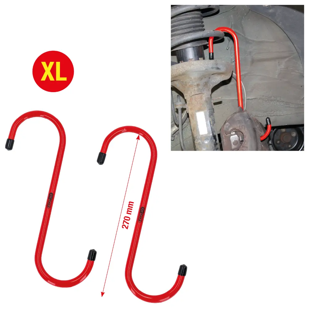 KS TOOLS Universal-Schwerlast-Haken-Satz, 2-tlg