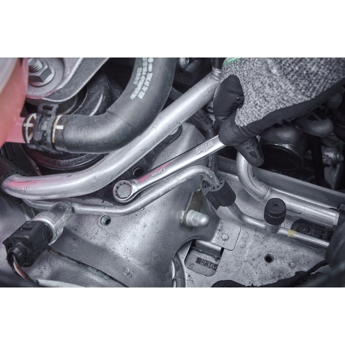 Wiha Ring-Gabelschlüssel Set 12-teilges Set in Halter