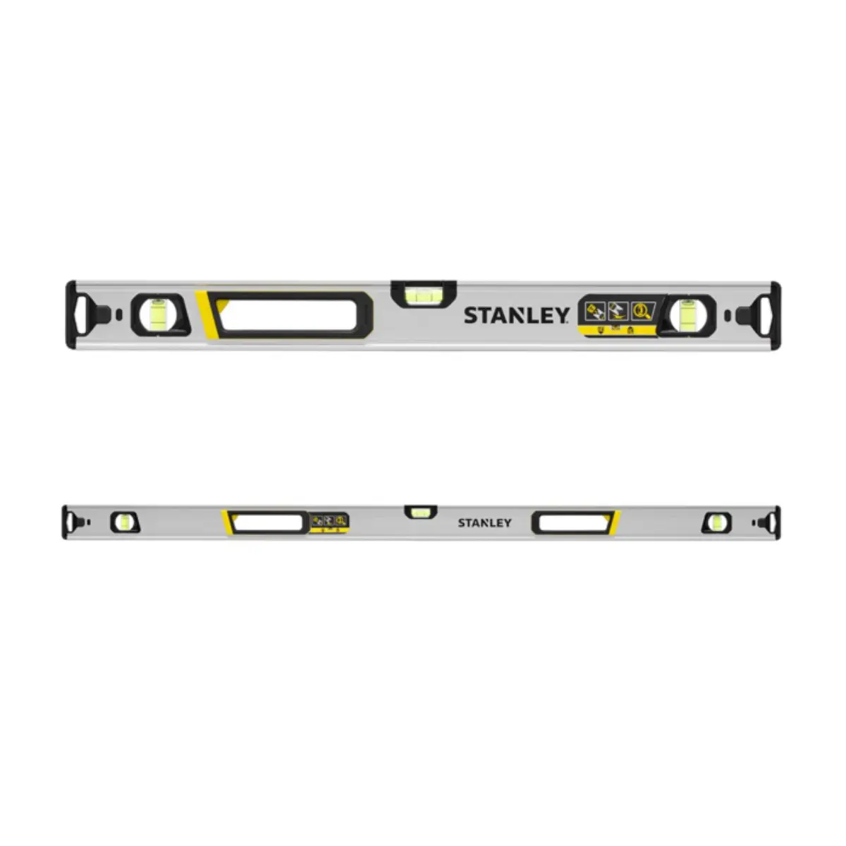 STANLEY FATMAX Xtreme Hohlprofil-Wasserwaagen - Promo Packs - 2er Pack (60cm und 120cm)