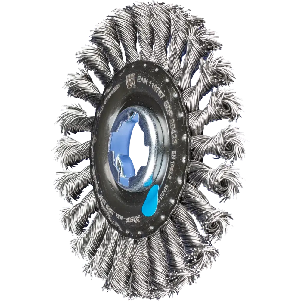 PFERD TOOLS Rundbürste gezopft RBG X-LOCK Edelstahl-Draht