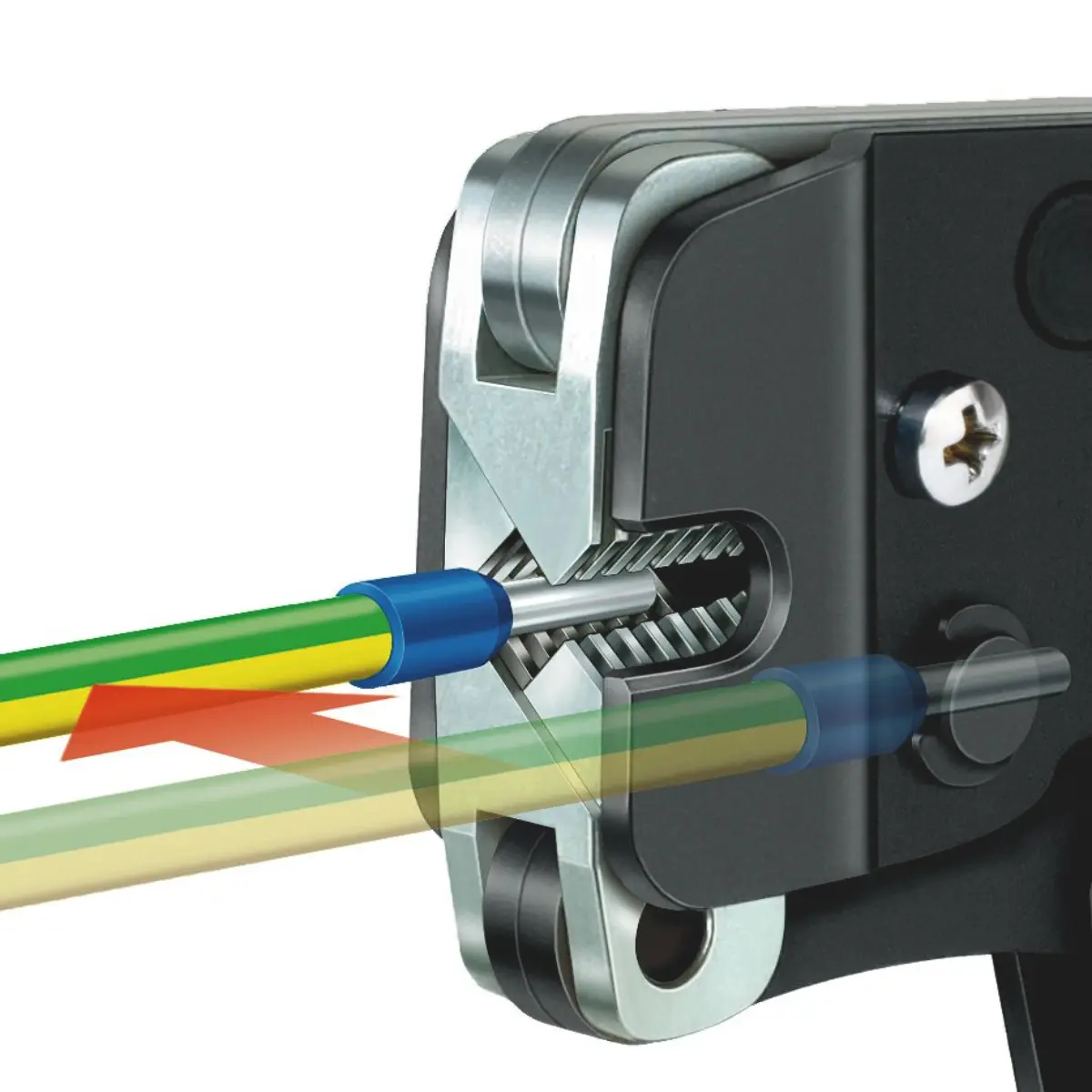 Rennsteig Aderendhülsencrimpzange PEW 8.87 für 0,08 - 10,0 mm², brüniert