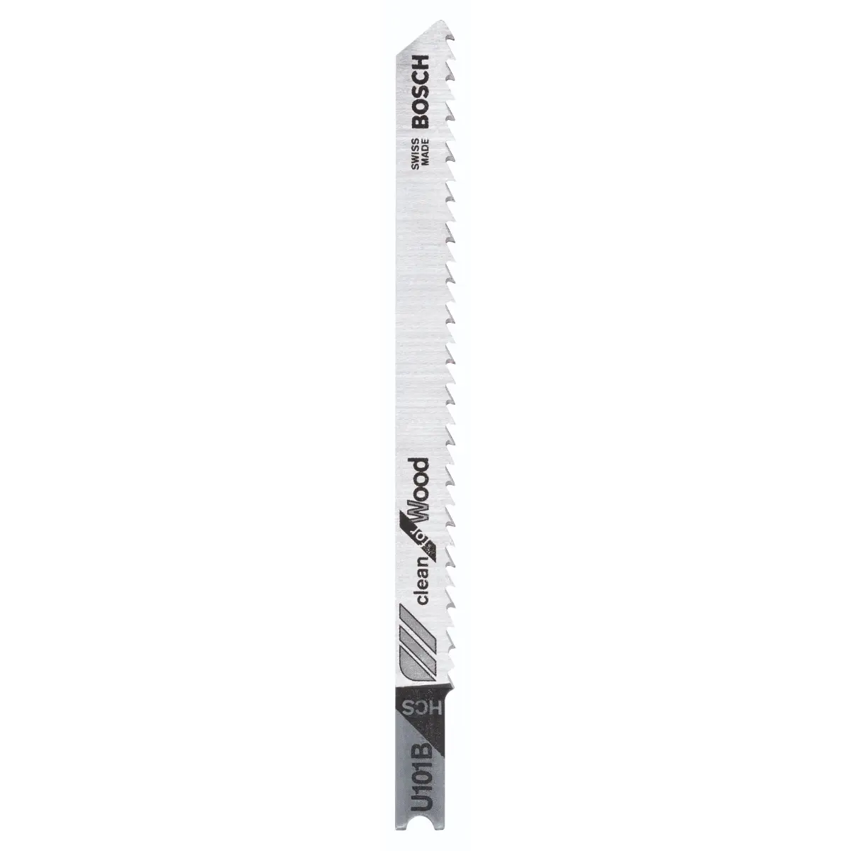Bosch Stichsägeblatt HCS, U 101 B Clean for Wood