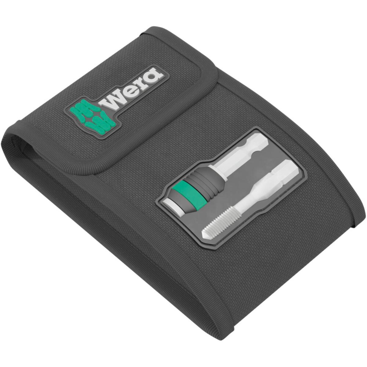 05136547001we Wera 9499 Falttasche für Gewindebohrer-Bit-Satz 844/7, ohne Werkzeug, 90 x 115 mm