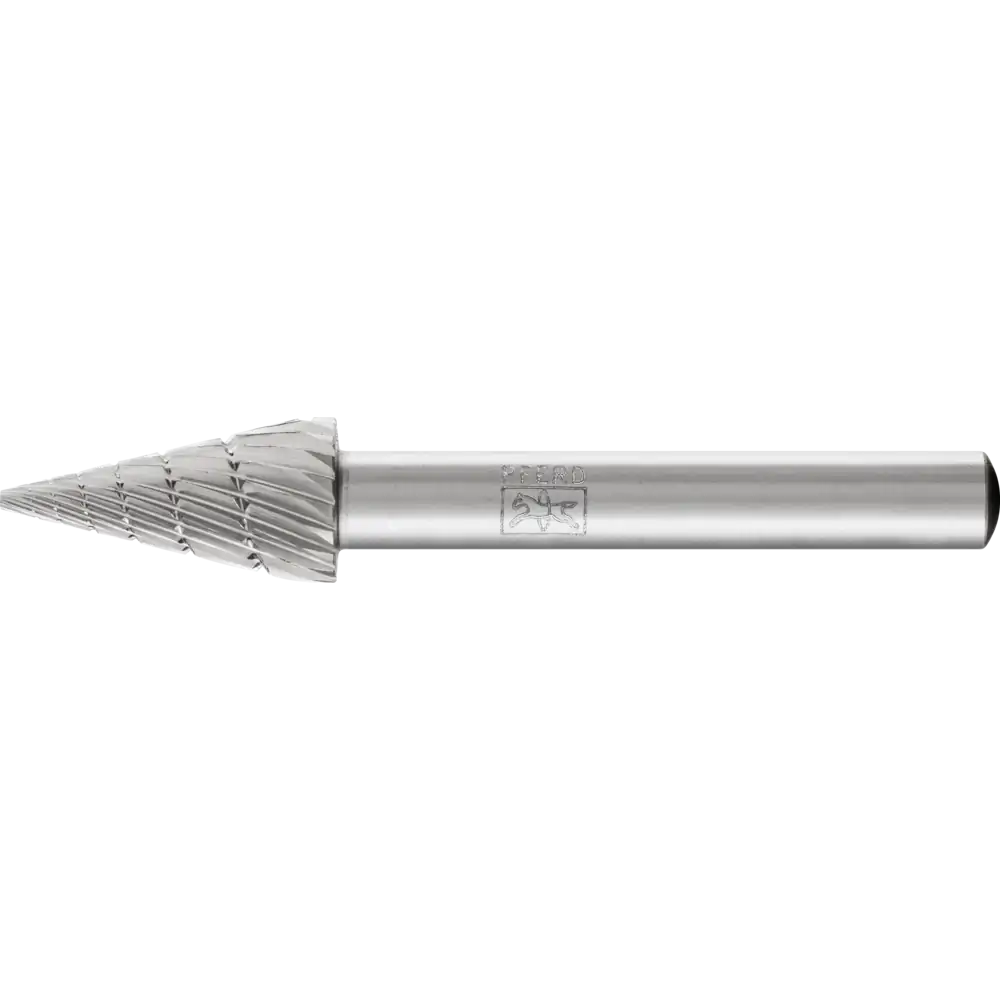 PFERD TOOLS HSS Frässtift Spitzkegelform G Z 3 universal mittel fein Spanbrecher