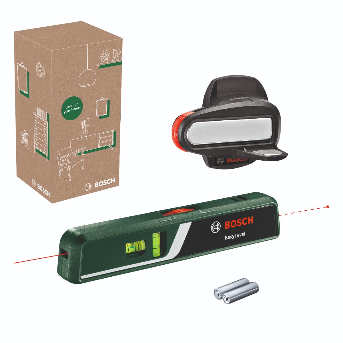 Bosch Laser-Wasserwaage EasyLevel ECO- Lieferkarton