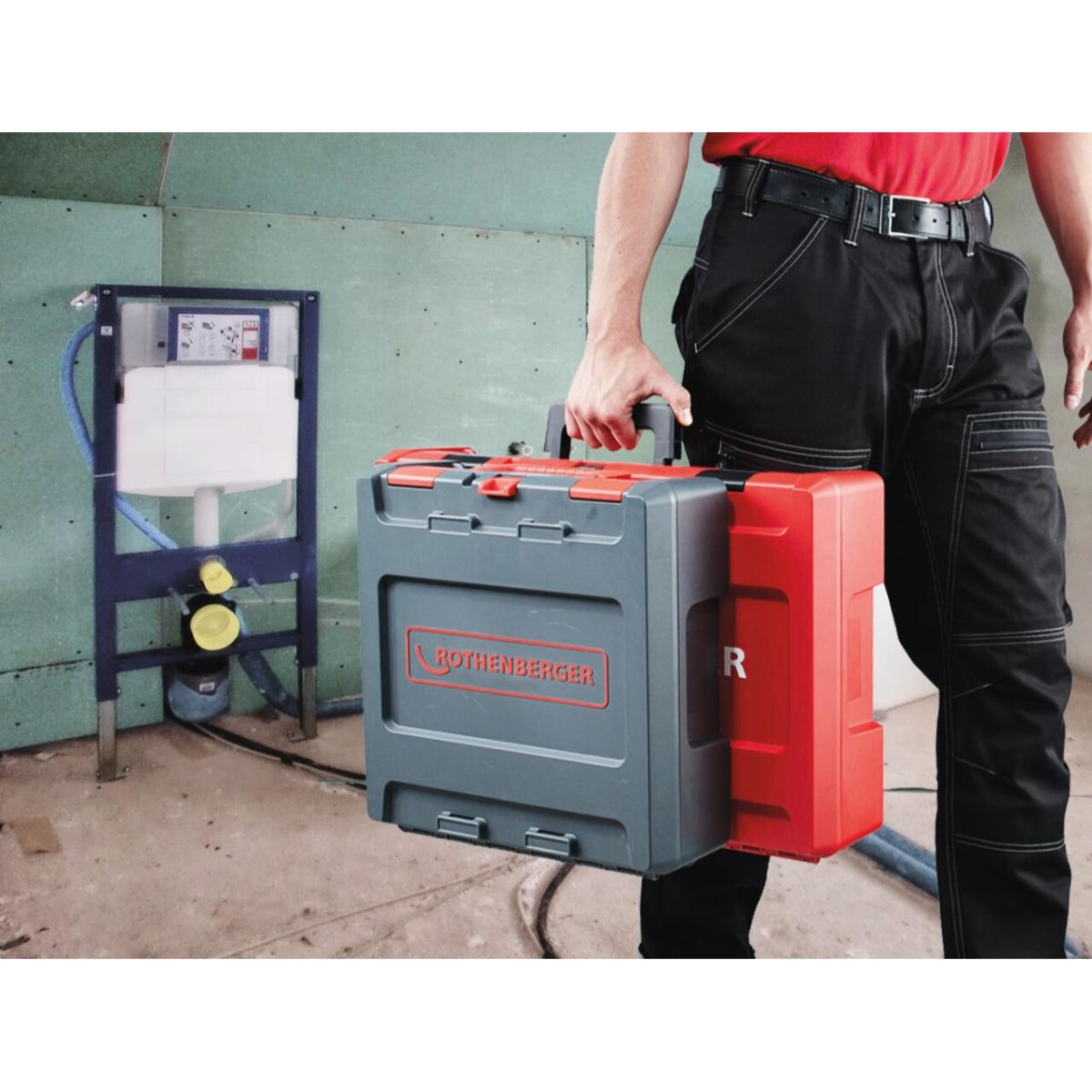 Rothenberger Werkzeugkoffer ROCASE 4212 mit Einlage Pressbacken klein