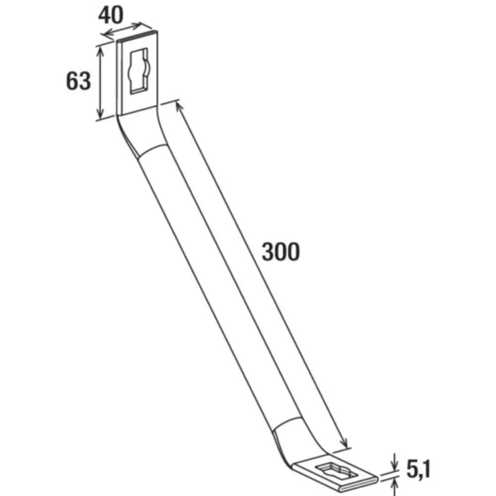 Fischer Stütze PSAE 300