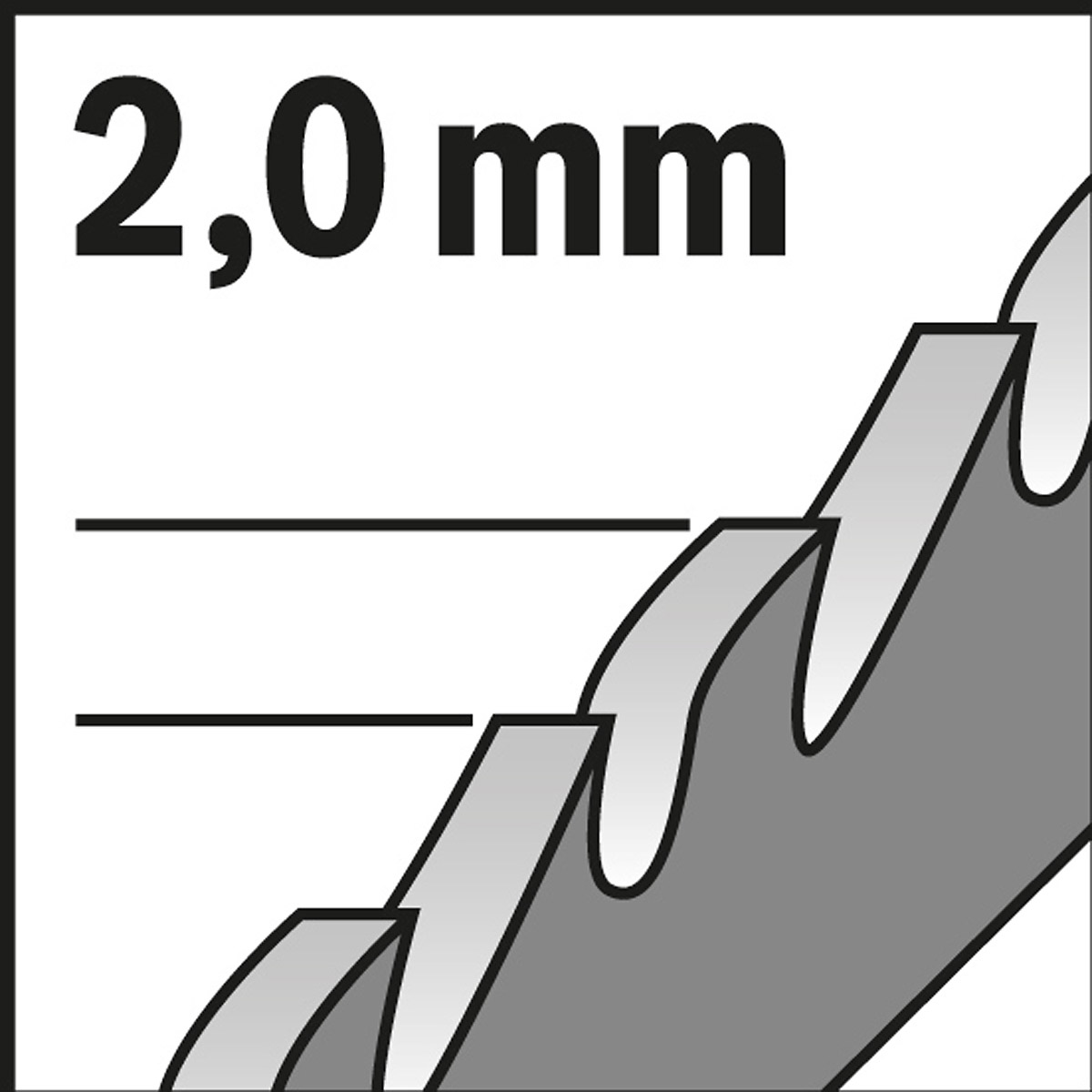 Bosch Stichsägeblatt T 321 BF Speed for Metal