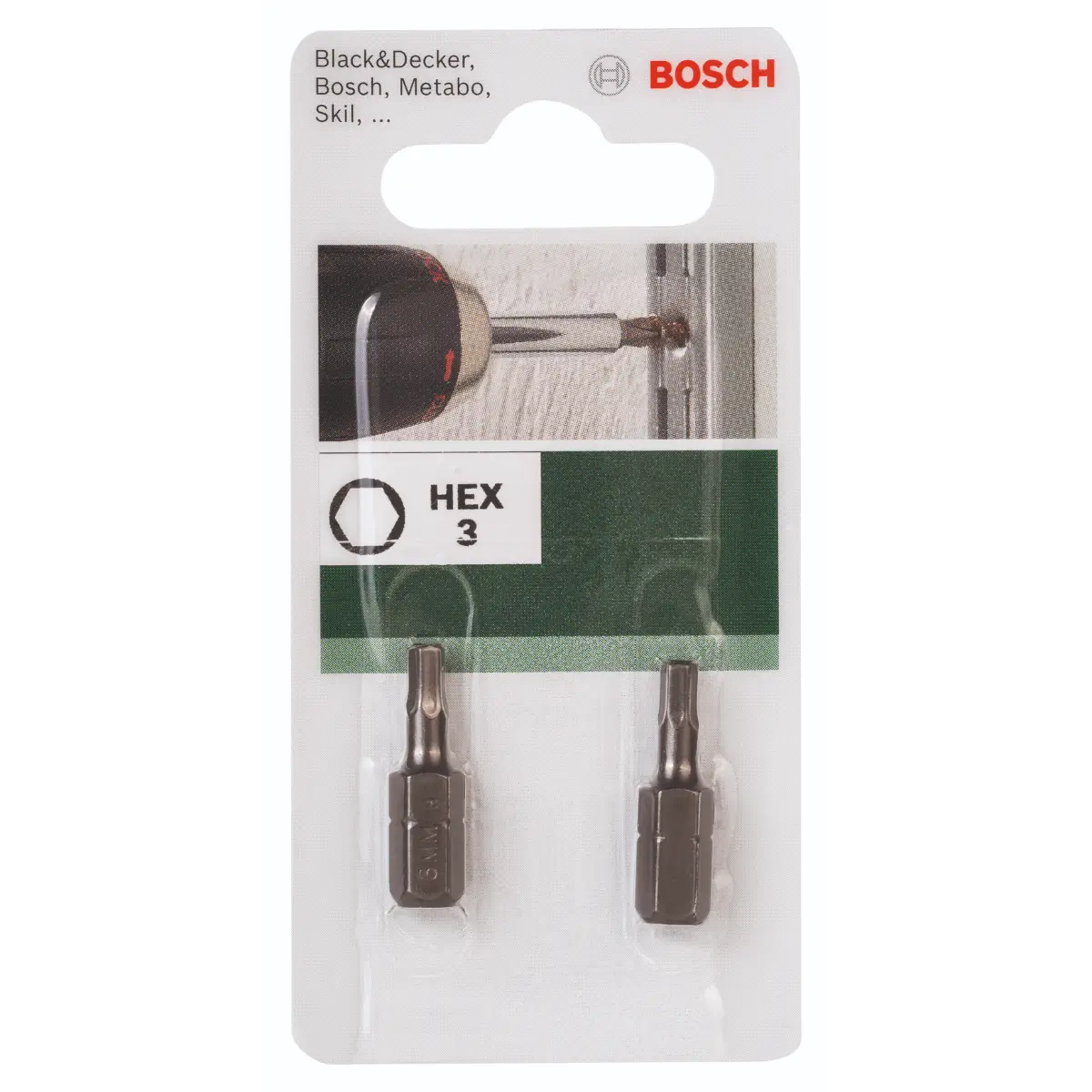 Bosch Schrauberbit Standard HEX3