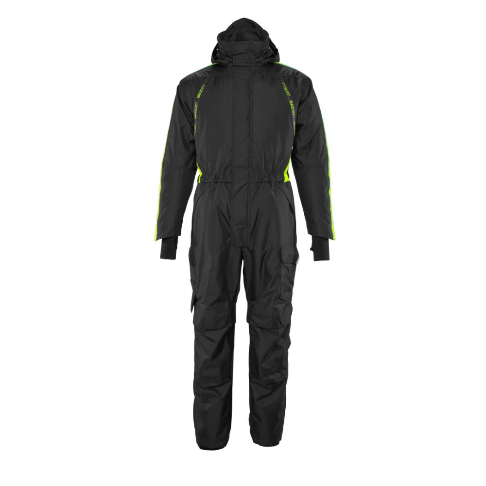 MASCOT Winteroverall HARDWEAR Schwarz / Hi-vis Gelb