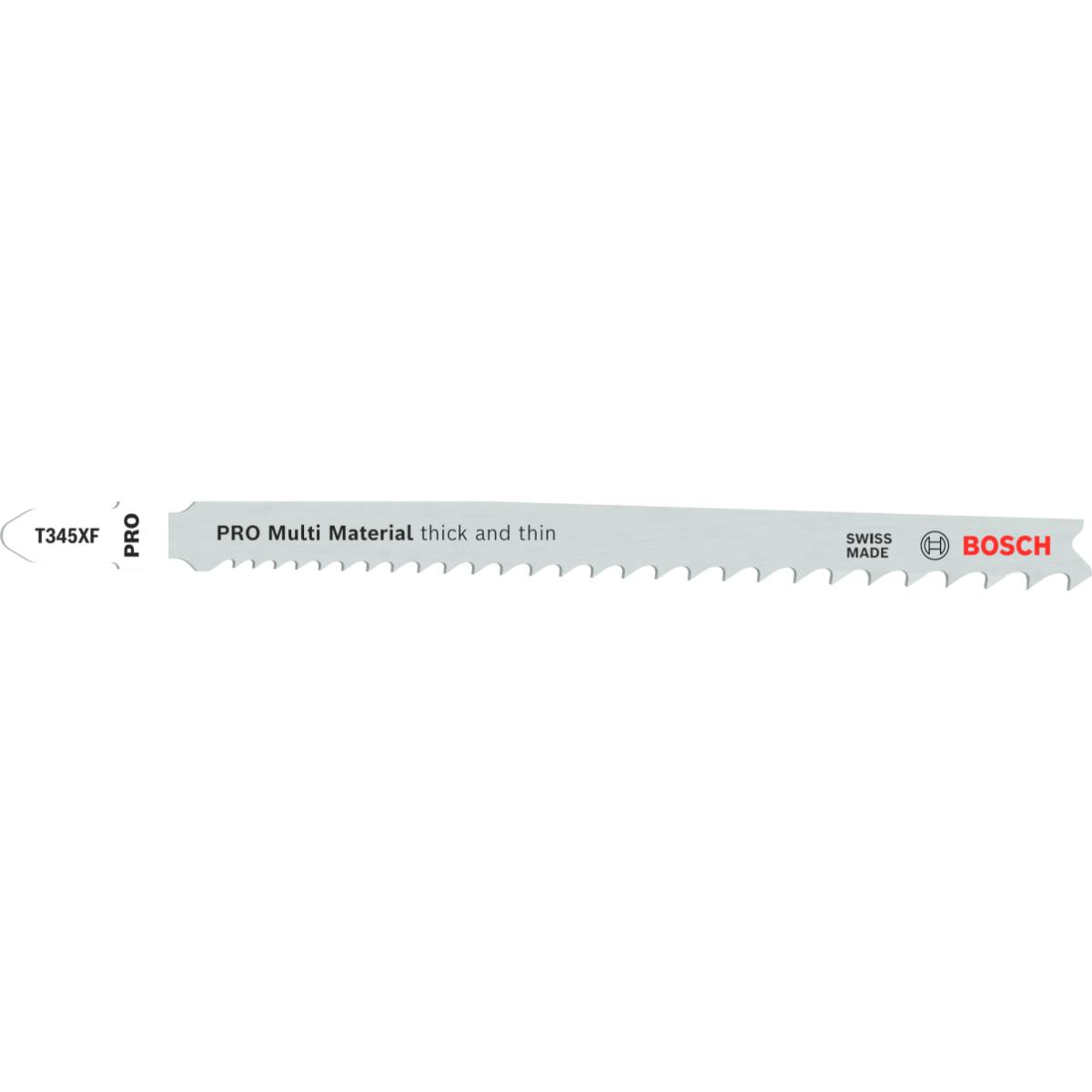 Bosch Stichsägeblatt T 345 XF Progressor for Wood and Metal