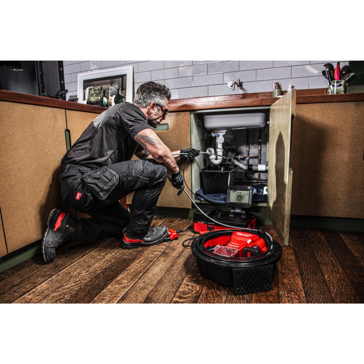Milwaukee M12 Akku-Hochgeschwindigkeitsmaschine mit flexibler Welle M12HSFSM-602