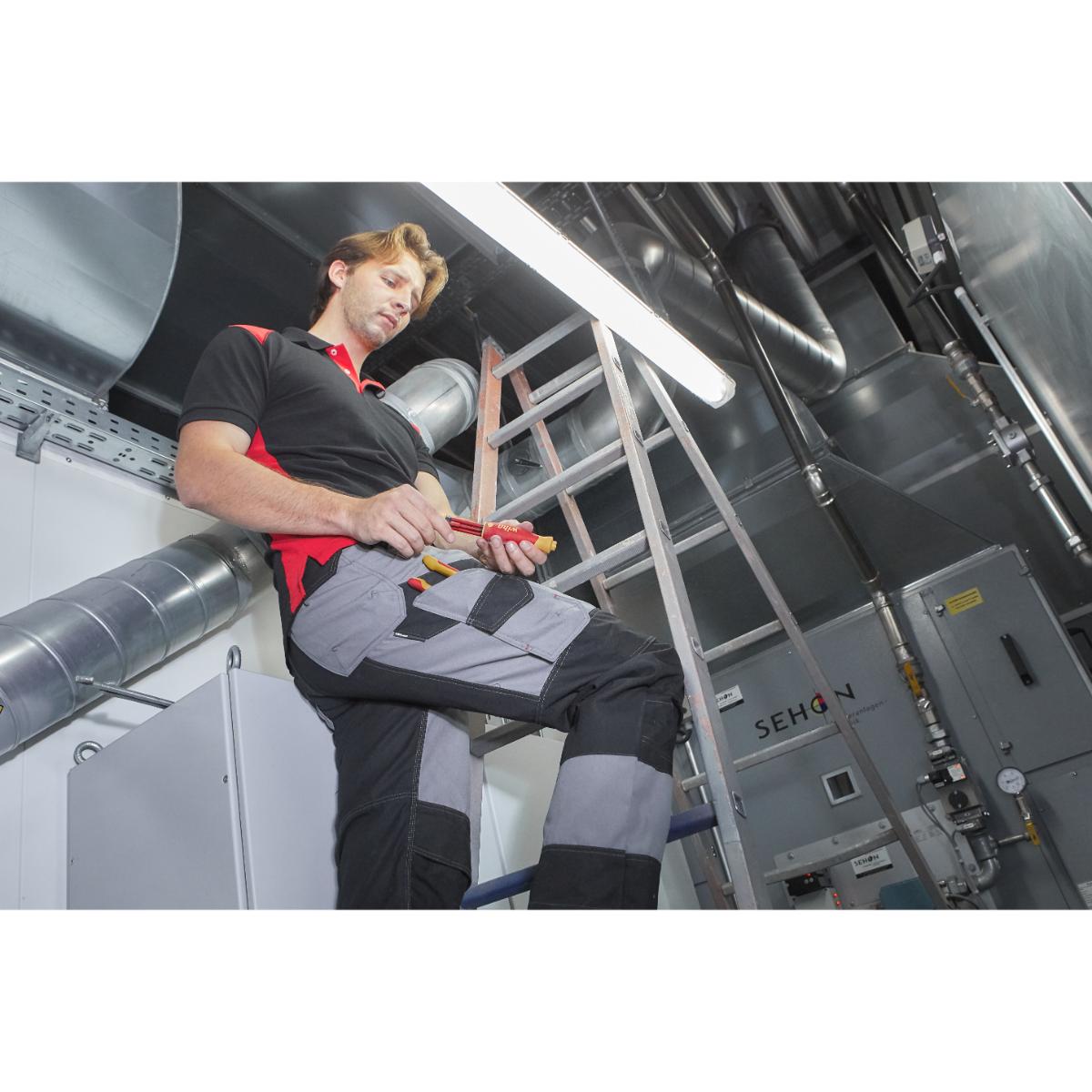 Wiha Schraubendreher mit Bit Magazin PocketMax electric gemischt mit 4 slimBits