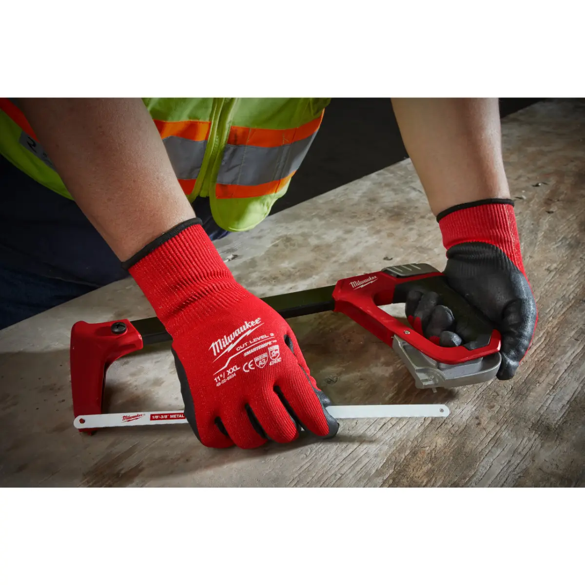 Milwaukee Schnittschutzhandschuhe Klasse C Größe 11 (XXL) 12er Pack
