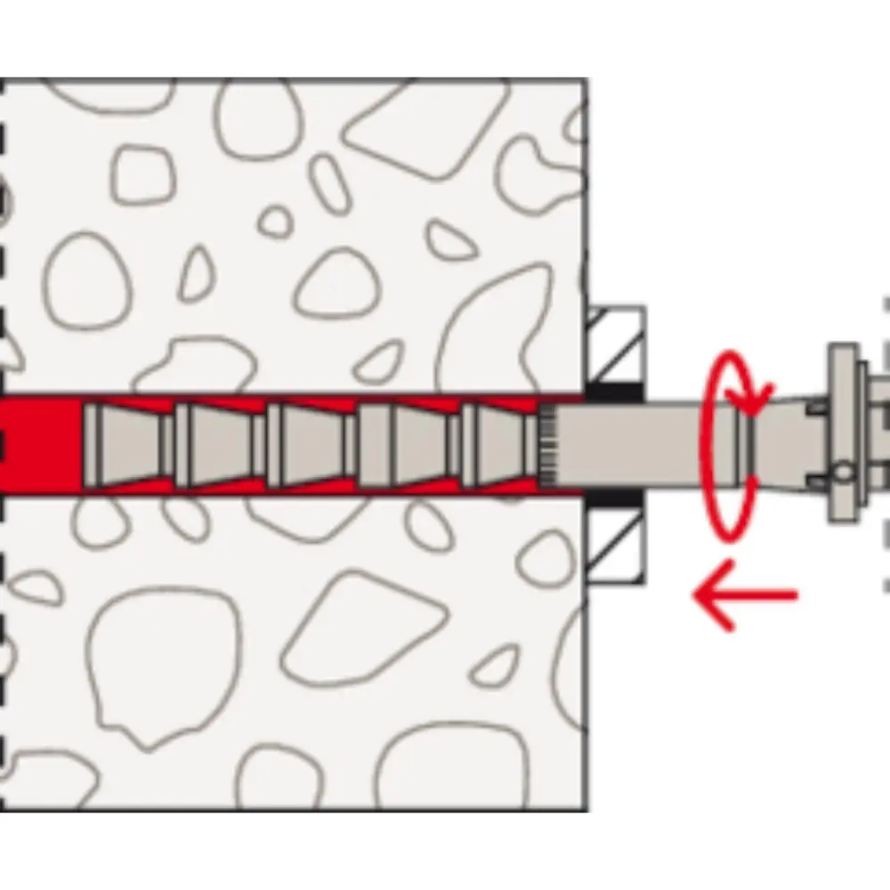 Fischer Highbond-Anker dynamic FHB-A dyn 12x100/25 hochkorrosionsbeständig