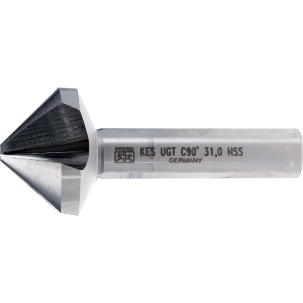 PFERD TOOLS HSS Kegel-und Entgratsenker UGT 90° DIN 335 C mit Ungleichteilung