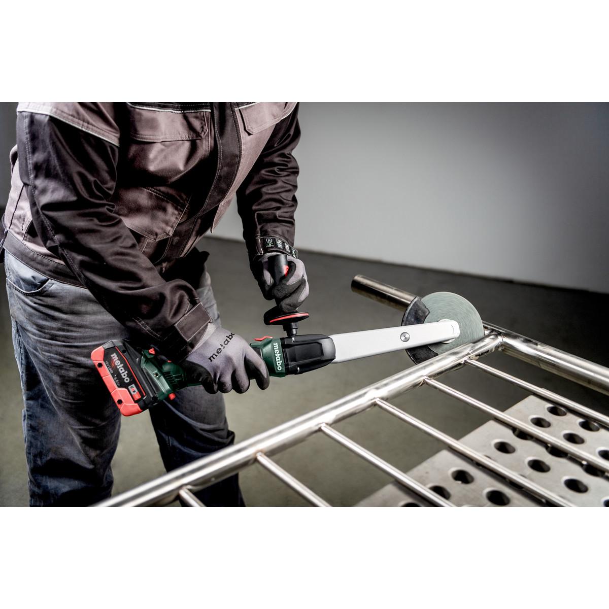 Metabo Akku-Kehlnahtschleifer KNSVB 18 LTX BL 150, metaBOX 185 XL