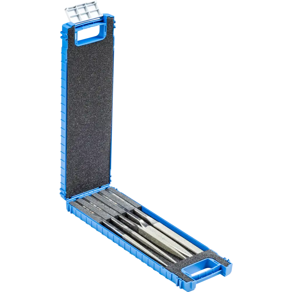 Jeu de limes diamantées manuelles PFERD TOOLS 5 pièces (215 mm, D181 - gros)