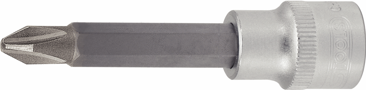 KS Tools 1/2" Bit-Stecknuss, lang
