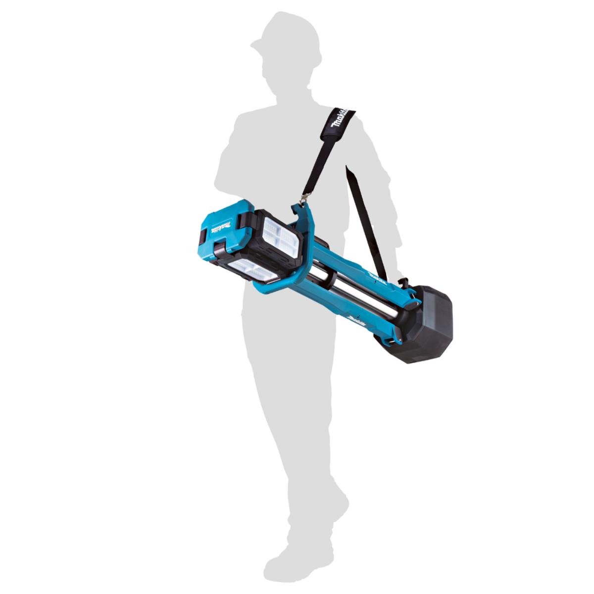 Makita Akku-LED-Baustrahler 40V max. 18V 1.100-15.000 lm 400-5.000 lx IP56