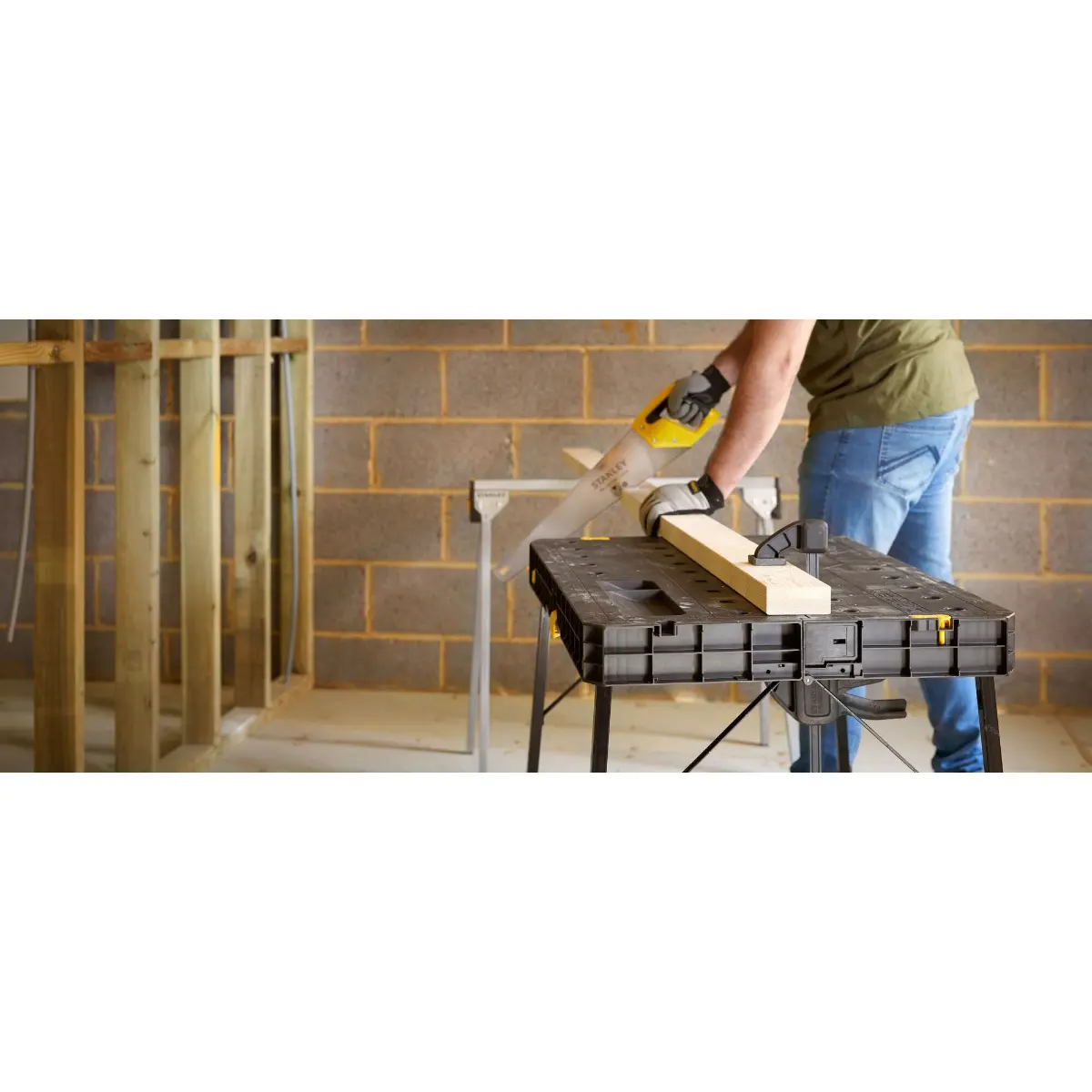 STANLEY Tragbare Essential Werkbank
