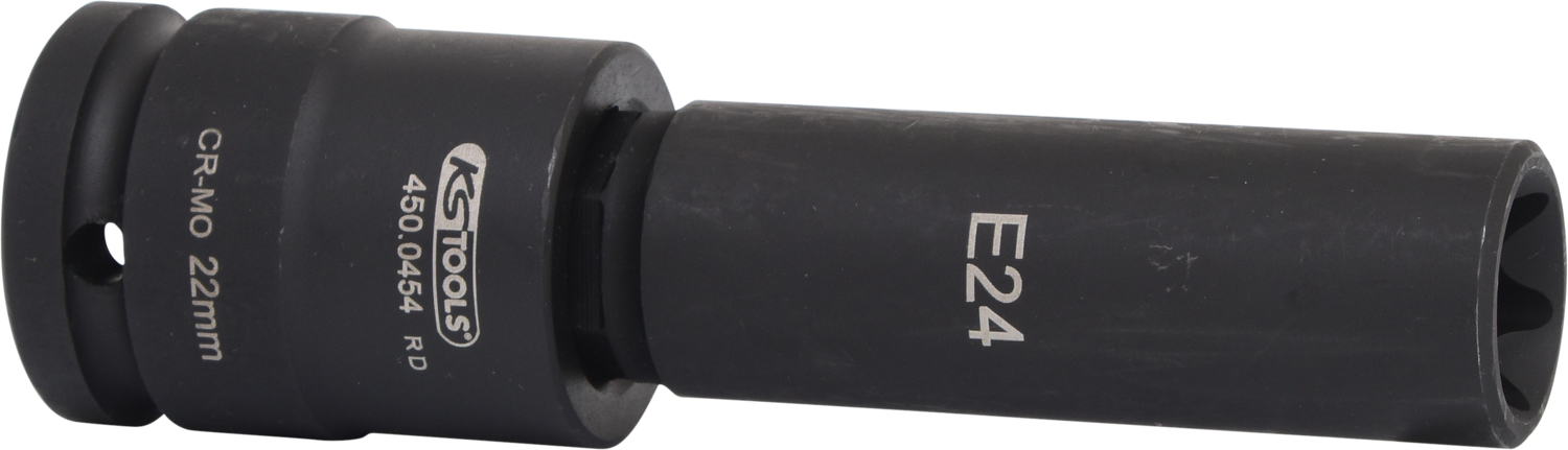 KS Tools 3/4" Torx-E-Kraft-Stecknuss, lang