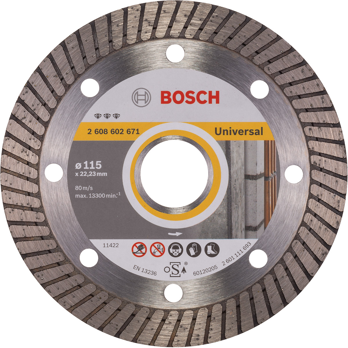 Bosch Diamanttrennscheibe Best for Universal Turbo