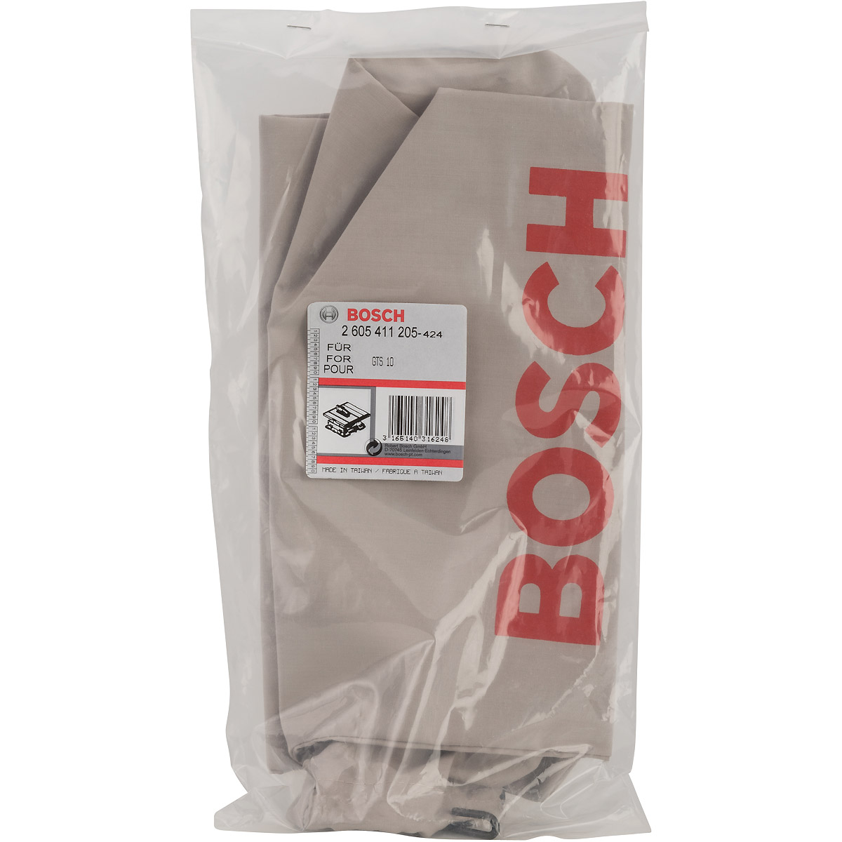 Bosch Staubbeutel, passend zu GTS 10 Professional