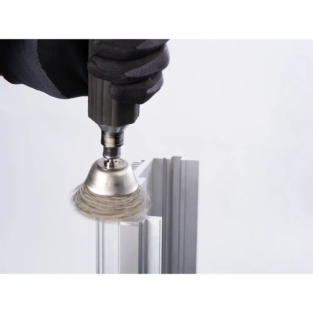 PFERD TOOLS INOX-TOTAL Topfbürste ungezopft RBUIT Ø50 mm Schaft-Ø6 mm Edelstahl-Draht-Ø0,30 mm