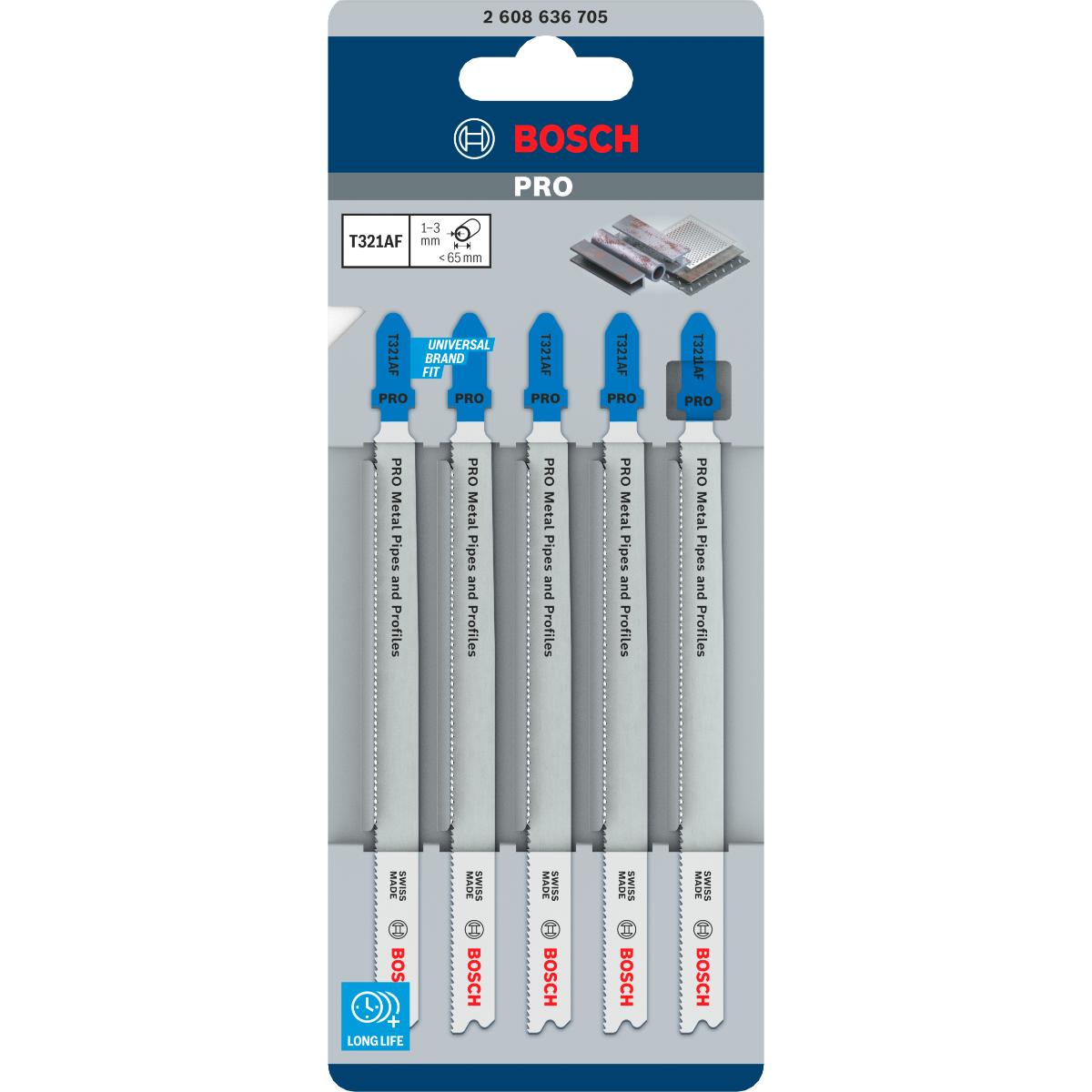 Bosch PRO Stichsägeblatt T 321 AF Speed for Metal