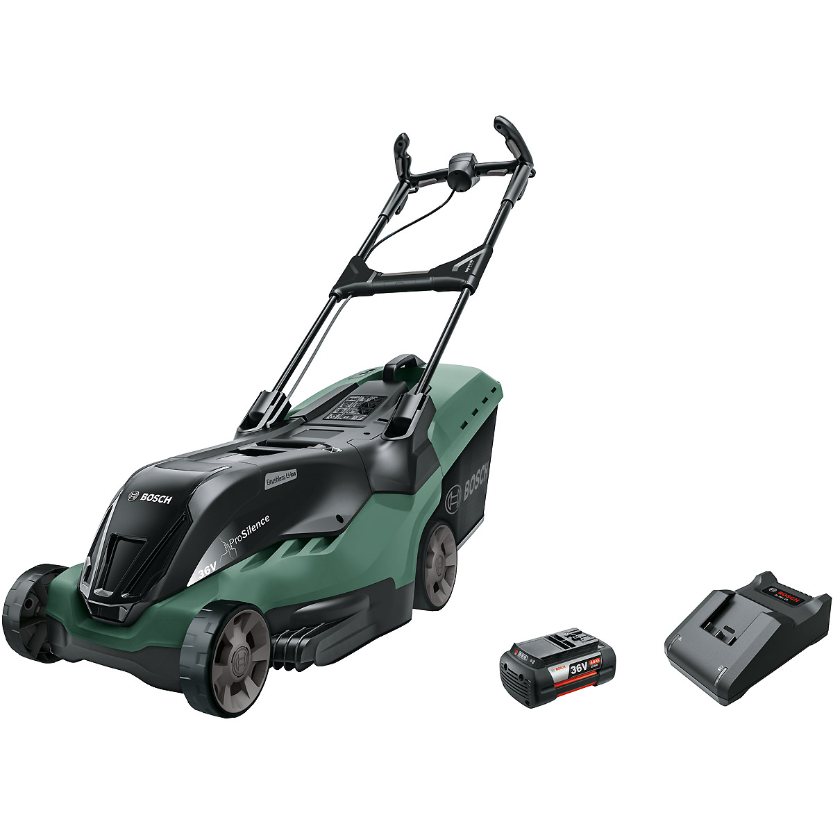 Bosch Akku-Rasenmäher AdvancedRotak 36-750, 1x Akku 36V/4,0 Ah, Ladegerät AL 3620 CV