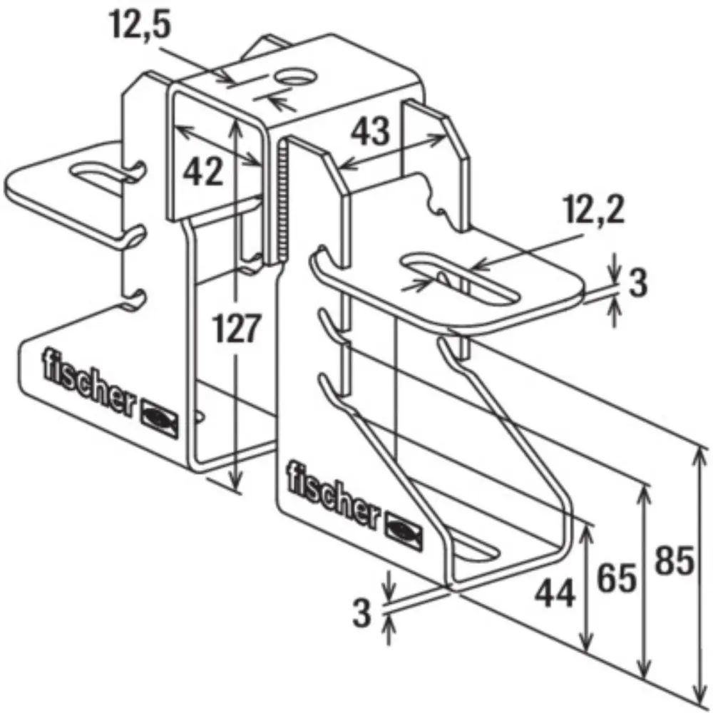 Fischer Verbindungssattel FVS 4 II