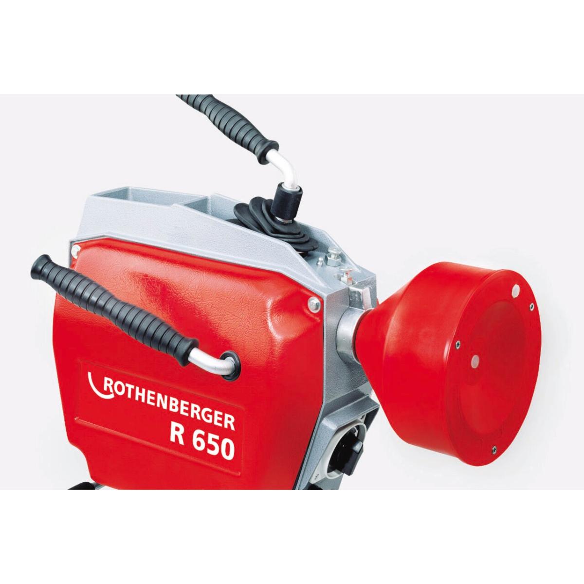 Rothenberger Rohrreinigungsmaschine R550 230V/50Hz + Spiralenwerkzeug-set 16mm