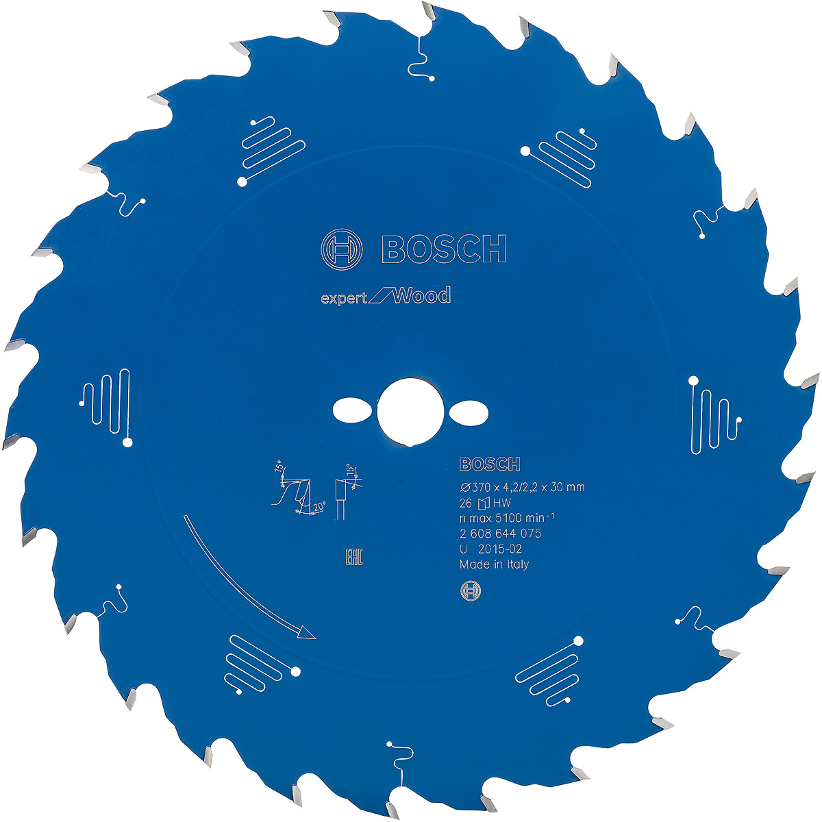 Bosch Kreissägeblatt Expert for Wood ø 370 mm