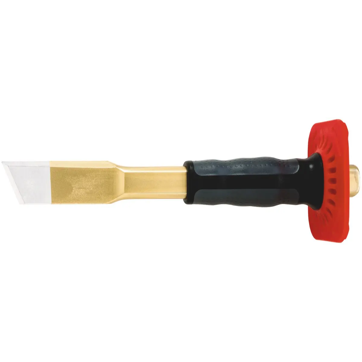 Rennsteig Elektrikerschlitzmeißel mit Handschutz 33 x 250 mm, lackiert