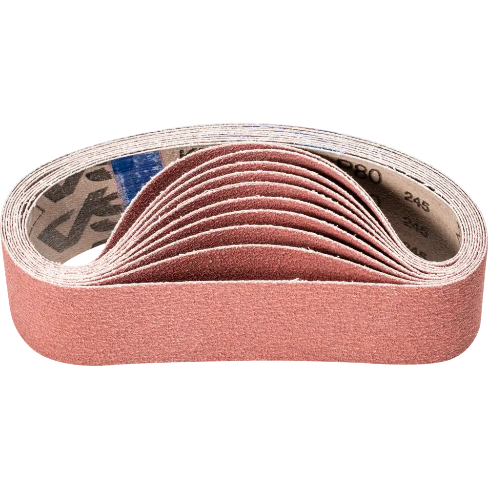 PFERD TOOLS Korund Schleifband BA für Edelstahl-Schliff mit Rohrbandschleifer