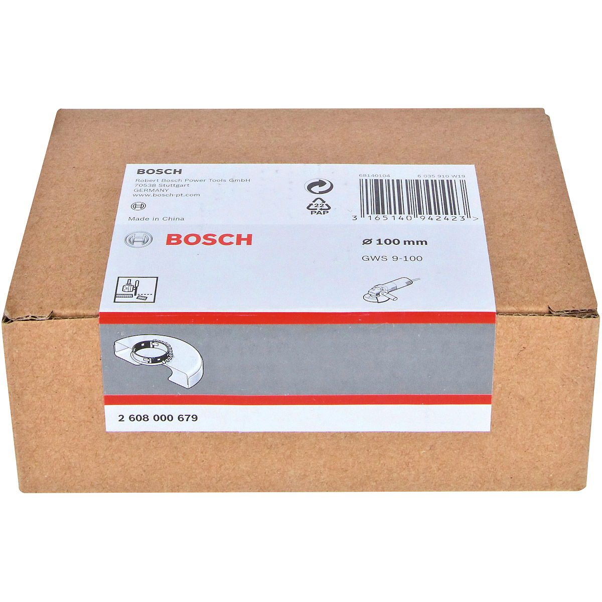 Bosch Trennschutzhaube für GWS 9-100 P Professional, 100 mm