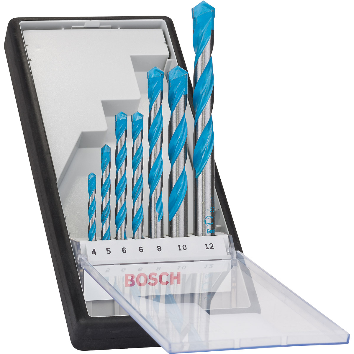 Bosch Mehrzweckbohrer-Robust Line-Set CYL-9 Multi Construction, 7-teilig