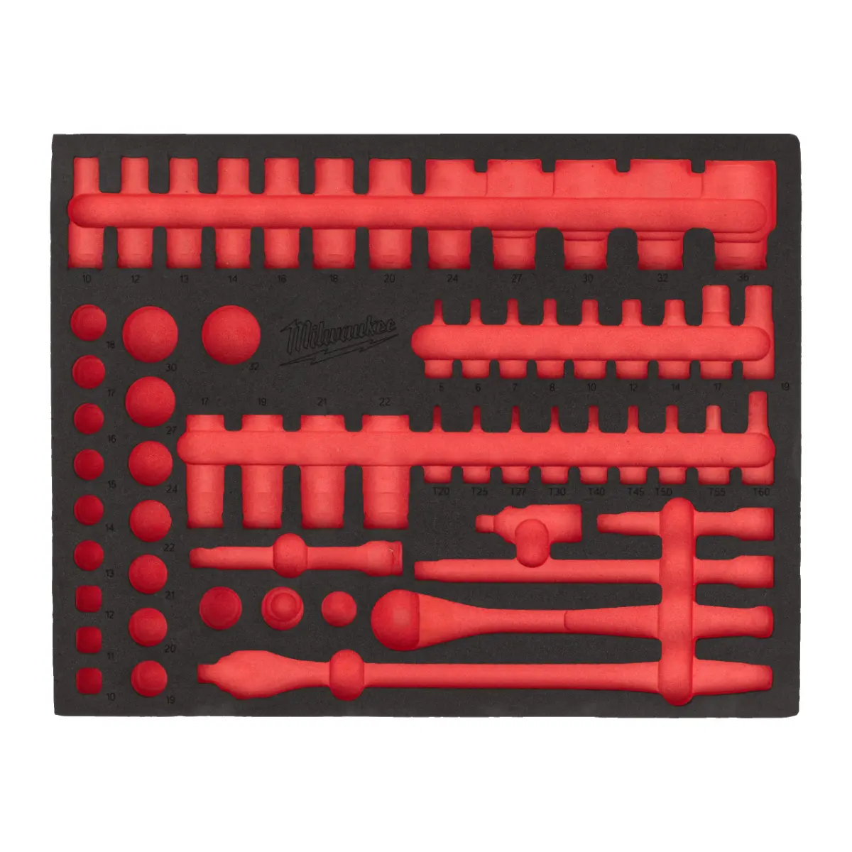 Milwaukee Ersatz-Einlage 3/3 für MAX BITE Ringmaulschlüssel 