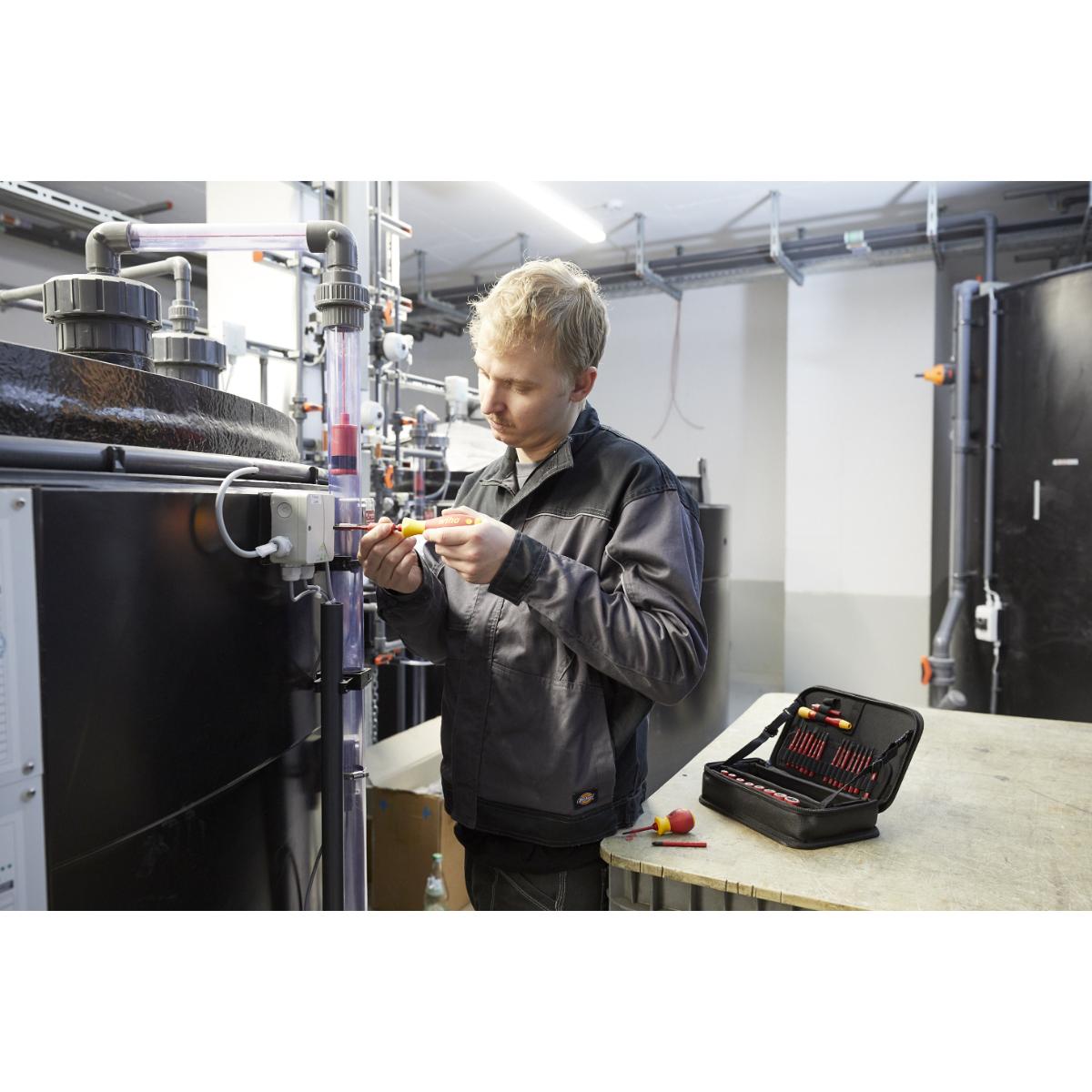 Wiha Werkzeug Set slimVario electric gemischt 32-teilges Set mit Funktionstasche